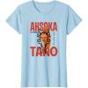 image:imageStar Wars Ahsoka Jedi Warrior Face Outline Portrait TShirtBaby Blue