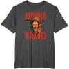image:imageStar Wars Ahsoka Jedi Warrior Face Outline Portrait TShirtDark Heather Grey