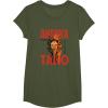 image:imageStar Wars Ahsoka Jedi Warrior Face Outline Portrait TShirtOlive Green
