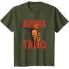 image:imageStar Wars Ahsoka Jedi Warrior Face Outline Portrait TShirtOlive Green