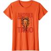 image:imageStar Wars Ahsoka Jedi Warrior Face Outline Portrait TShirtOrange