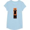 image:imageStar Wars Ahsoka Orange Force Be With You Tall Panel TShirtBaby Blue