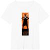 image:imageStar Wars Ahsoka Orange Force Be With You Tall Panel TShirtWhite