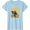 image:imageStar Wars Ahsoka Sepia Tone Square Saber Swirl TShirtBaby Blue