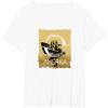 image:imageStar Wars Ahsoka Sepia Tone Square Saber Swirl TShirtWhite