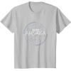 image:imageStar Wars Ahsoka Series Official Stylized Logo Vintage TShirtSilver Grey