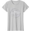 image:imageStar Wars Ahsoka Series Official Stylized Logo Vintage TShirtSilver Grey
