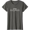 image:imageStar Wars Ahsoka Series Official Text Chest Logo TShirtAsphalt Grey