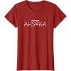 image:imageStar Wars Ahsoka Series Official Text Chest Logo TShirtCranberry Red