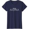 image:imageStar Wars Ahsoka Series Official Text Chest Logo TShirtNavy Blue