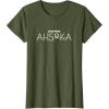 image:imageStar Wars Ahsoka Series Official Text Chest Logo TShirtOlive Green