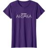 image:imageStar Wars Ahsoka Series Official Text Chest Logo TShirtPurple