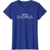 image:imageStar Wars Ahsoka Series Official Text Chest Logo TShirtRoyal Blue