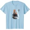 image:imageStar Wars Ahsoka Side Profile Stare Jedi Paint Splash TShirtBaby Blue