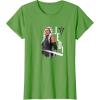 image:imageStar Wars Ahsoka Side Profile Stare Jedi Paint Splash TShirtGrass Green