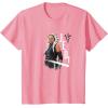 image:imageStar Wars Ahsoka Side Profile Stare Jedi Paint Splash TShirtPink