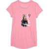 image:imageStar Wars Ahsoka Side Profile Stare Jedi Paint Splash TShirtPink