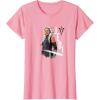 image:imageStar Wars Ahsoka Side Profile Stare Jedi Paint Splash TShirtPink