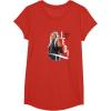 image:imageStar Wars Ahsoka Side Profile Stare Jedi Paint Splash TShirtRed