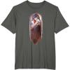 image:imageStar Wars Ahsoka Side View Artistic Painting Portrait TShirtAsphalt Grey