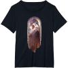 image:imageStar Wars Ahsoka Side View Artistic Painting Portrait TShirtBlack