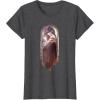 image:imageStar Wars Ahsoka Side View Artistic Painting Portrait TShirtDark Heather Grey
