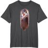 image:imageStar Wars Ahsoka Side View Artistic Painting Portrait TShirtDark Heather Grey