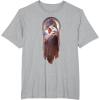 image:imageStar Wars Ahsoka Side View Artistic Painting Portrait TShirtHeather Grey