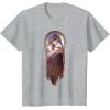 image:imageStar Wars Ahsoka Side View Artistic Painting Portrait TShirtHeather Grey