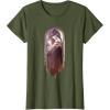 image:imageStar Wars Ahsoka Side View Artistic Painting Portrait TShirtOlive Green