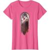 image:imageStar Wars Ahsoka Side View Artistic Painting Portrait TShirtPink Heather