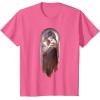 image:imageStar Wars Ahsoka Side View Artistic Painting Portrait TShirtPink Heather