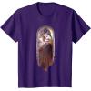 image:imageStar Wars Ahsoka Side View Artistic Painting Portrait TShirtPurple