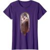 image:imageStar Wars Ahsoka Side View Artistic Painting Portrait TShirtPurple