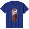 image:imageStar Wars Ahsoka Side View Artistic Painting Portrait TShirtRoyal Blue