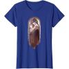 image:imageStar Wars Ahsoka Side View Artistic Painting Portrait TShirtRoyal Blue