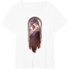image:imageStar Wars Ahsoka Side View Artistic Painting Portrait TShirtWhite