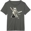 image:imageStar Wars Ahsoka Tano Black amp White Sketch Disney TShirtAsphalt Grey