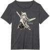 image:imageStar Wars Ahsoka Tano Black amp White Sketch Disney TShirtDark Heather Grey