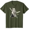 image:imageStar Wars Ahsoka Tano Black amp White Sketch Disney TShirtOlive Green
