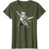 image:imageStar Wars Ahsoka Tano Black amp White Sketch Disney TShirtOlive Green