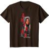 image:imageStar Wars Ahsoka Tano Jedi Knight Hooded Smile Disney TShirtBrown