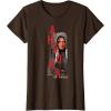 image:imageStar Wars Ahsoka Tano Jedi Knight Hooded Smile Disney TShirtBrown