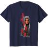 image:imageStar Wars Ahsoka Tano Jedi Knight Hooded Smile Disney TShirtNavy Blue