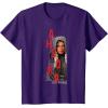 image:imageStar Wars Ahsoka Tano Jedi Knight Hooded Smile Disney TShirtPurple