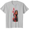 image:imageStar Wars Ahsoka Tano Jedi Knight Hooded Smile Disney TShirtSilver Grey
