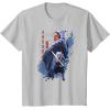 image:imageStar Wars Ahsoka Tano Jedi Ready Disney TShirtSilver Grey