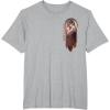 image:imageStar Wars Ahsoka Tano Jedi Thoughtful Profile Disney TShirtHeather Grey
