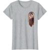image:imageStar Wars Ahsoka Tano Jedi Thoughtful Profile Disney TShirtHeather Grey