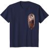 image:imageStar Wars Ahsoka Tano Jedi Thoughtful Profile Disney TShirtNavy Blue